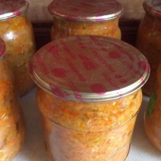 Рецепт икры кабачковой в банку