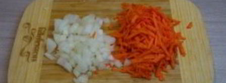 кабачковая икра из обжаренных кабачков. Шаг 3