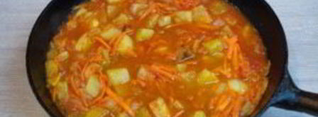 кабачковая икра из обжаренных кабачков. Шаг 5