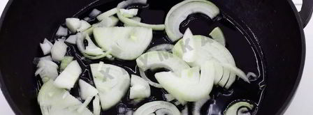 кабачково-баклажанная икра на зиму. Шаг 2