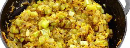 кабачково-баклажанная икра на зиму. Шаг 7