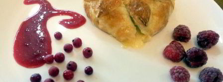 камамбер запеченный с яблоком. Шаг 6