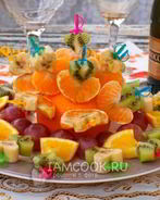 Канапе из фруктов