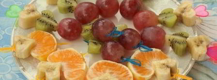 канапе из фруктов. Шаг 5