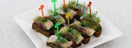 канапе с селедкой. Шаг 5