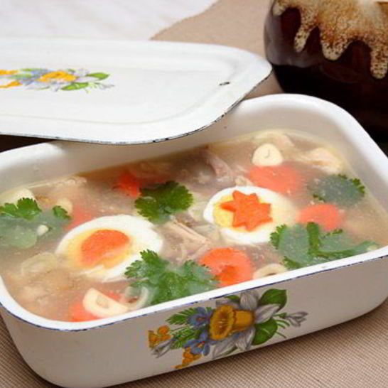 Рецепт холодца из курицы
