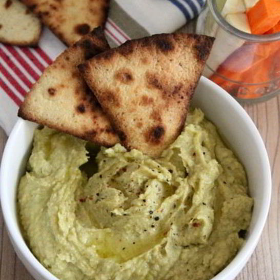 Рецепт хумуса с авокадо