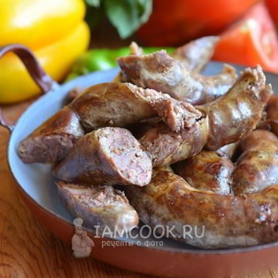 Рецепт колбасы домашней из свинины