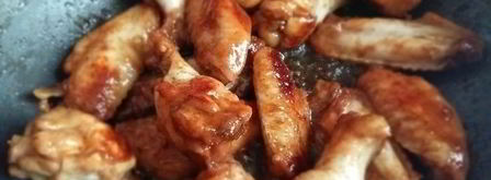 куриные крылышки, маринованные в сидре с медом. Шаг 6