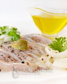 Маринованная щука
