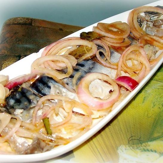 Рецепт маринованной скумбрии по-бразильски