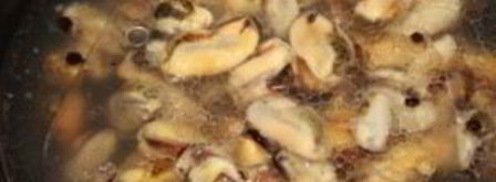 маринованные мидии. Шаг 3