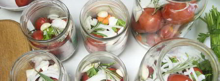 маринованные помидоры с морковью. Шаг 4