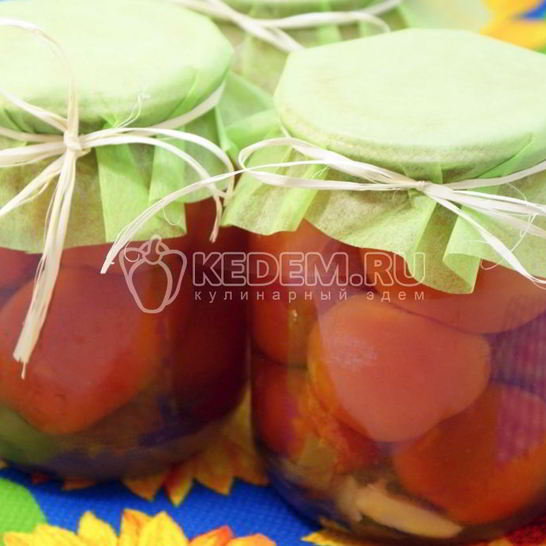 Рецепт маринованных помидоров сладко-острые