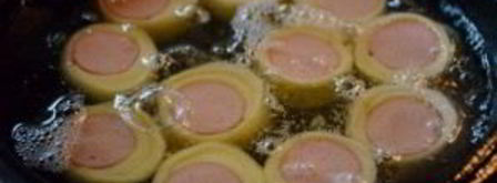 мини-сосиски в тесте. Шаг 4