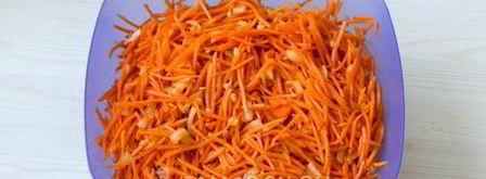 морковь по-корейски на зиму. Шаг 9