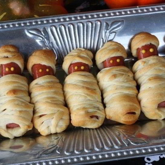 Рецепт мумий на хэллоуин