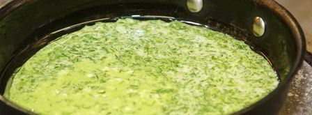 азербайджанский омлет. Шаг 8