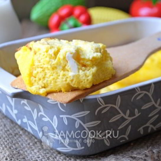 Рецепт детского омлета с молоком