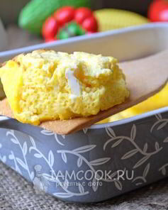 Детский омлет с молоком