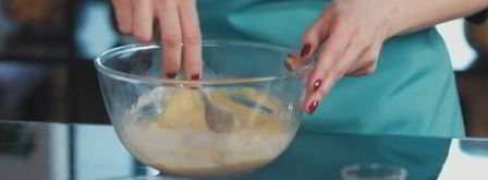 французский омлет с кабачком. Шаг 3