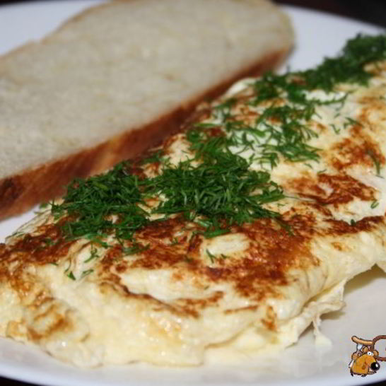 Рецепт французского сливочного омлета