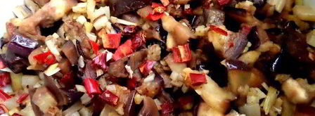 фриттата из баклажанов с грибами. Шаг 11