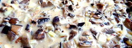 фриттата из баклажанов с грибами. Шаг 18