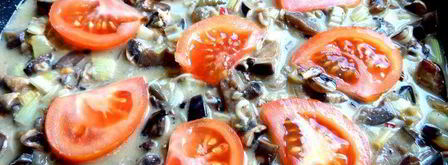 фриттата из баклажанов с грибами. Шаг 20