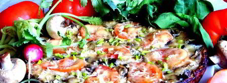 фриттата из баклажанов с грибами. Шаг 24