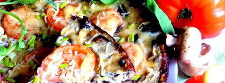 фриттата из баклажанов с грибами. Шаг 26