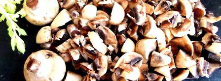 фриттата из баклажанов с грибами. Шаг 9