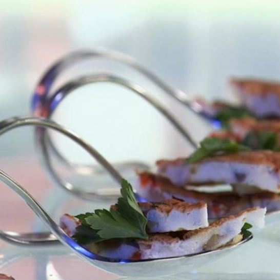 Рецепт фриттаты с перцем и грибами