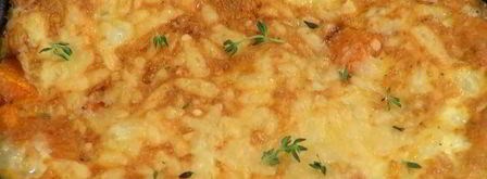 фриттата с тыквой, моцареллой и тимьяном. Шаг 12