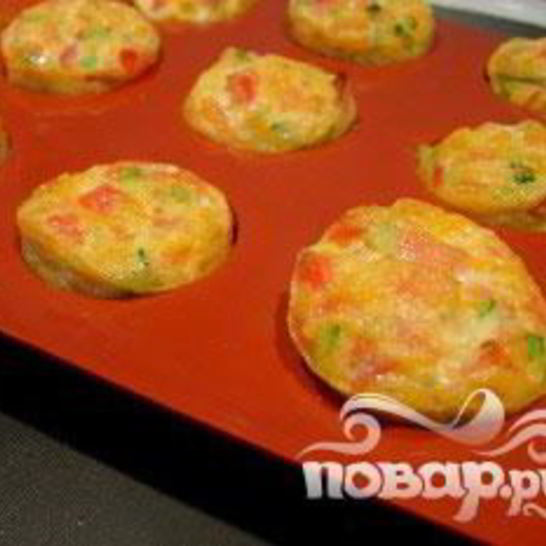 Рецепт маленького овощной омлет