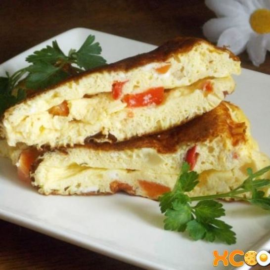 Рецепт омлета на кефире