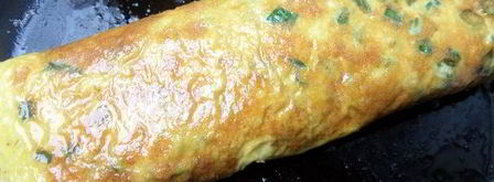 омлет рыбный в японском стиле. Шаг 15