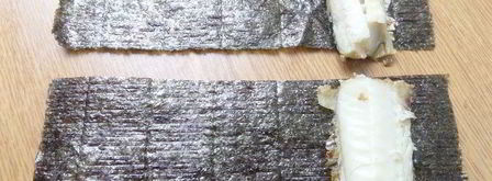 омлет рыбный в японском стиле. Шаг 10