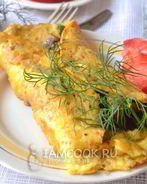 Омлет с грибами по-испански