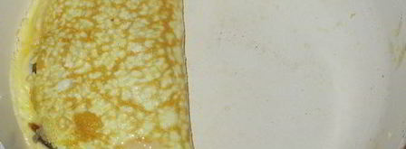 омлет с грибной начинкой. Шаг 5