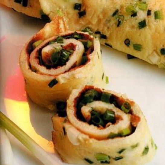 Рецепт омлета с изюмом