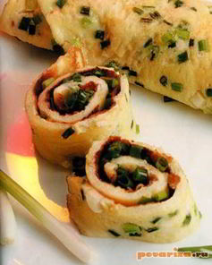 Омлет с изюмом