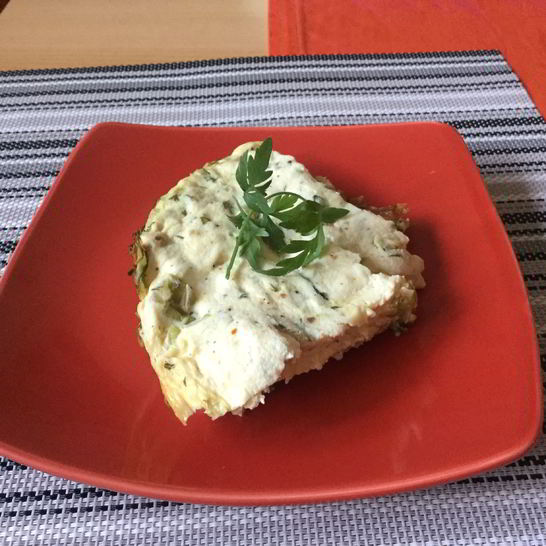 Рецепт омлета с кабачками в мультиварке