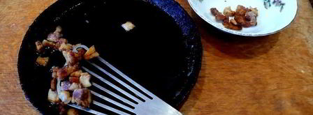 омлет с картофелем. Шаг 3