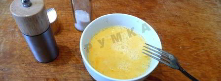 омлет с картофелем. Шаг 10