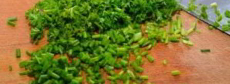 омлет с креветками. Шаг 3