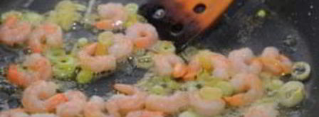 омлет с креветками. Шаг 6