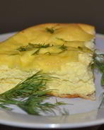 Омлет с мукой и молоком