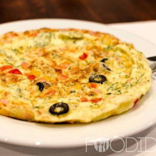 Рецепт омлета с овощами