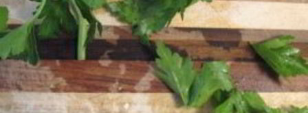 омлет с петрушкой и зеленым луком. Шаг 2